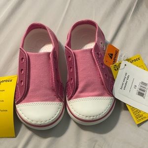 Crocs Hover Easy-On Sneakers C8 pink